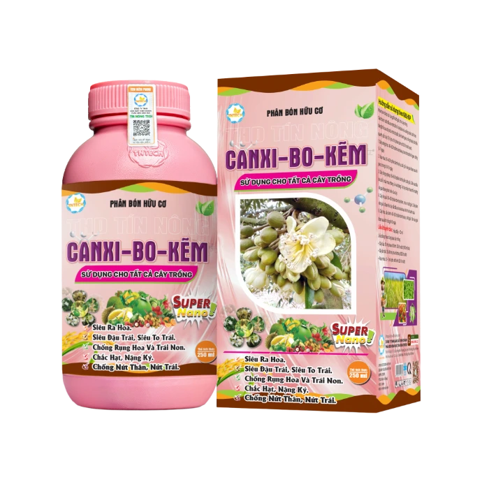 Canxi Bo + Kẽm