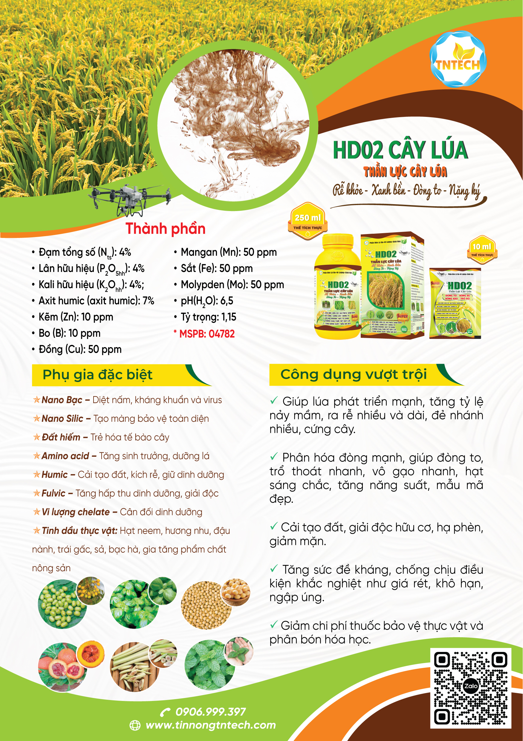 HD02 Cây Lúa - Thần Lực Cây Lúa - Image 3