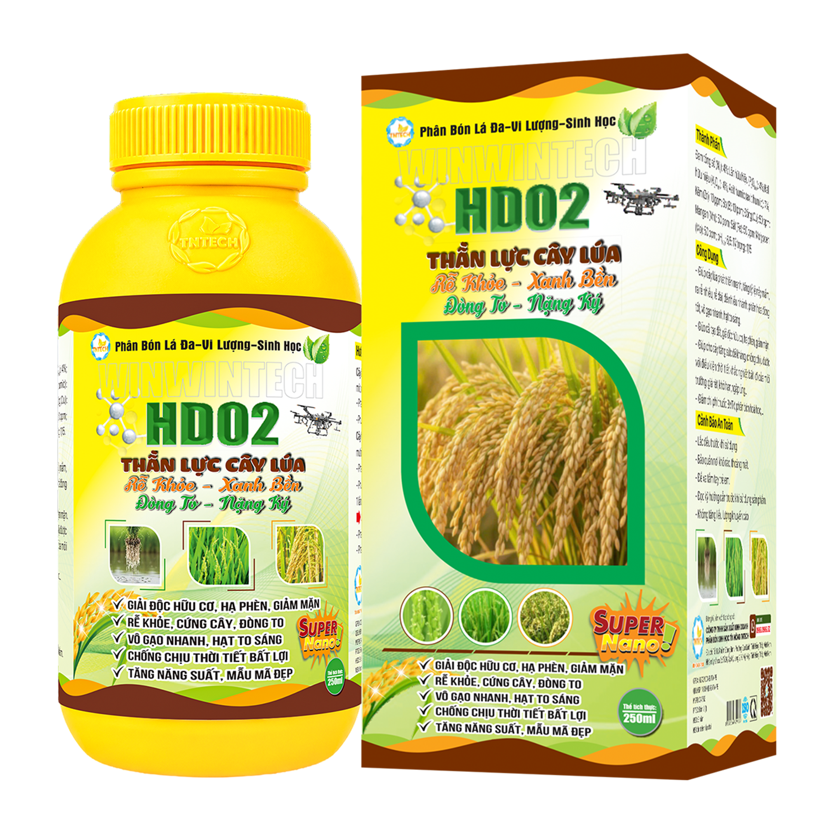 HD02 Cây Lúa - Thần Lực Cây Lúa
