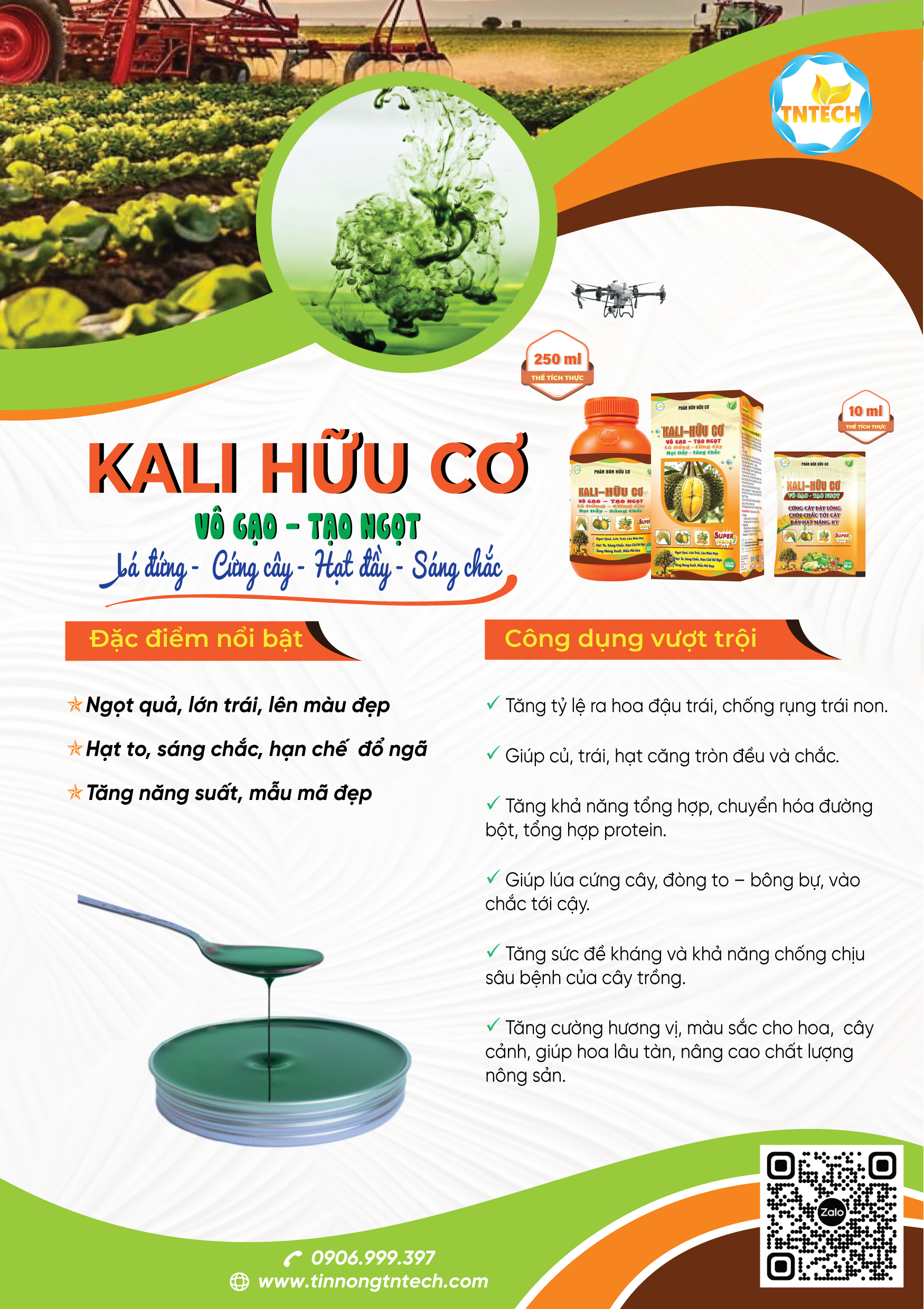 KALI HỮU CƠ_VÔ GẠO – TẠO NGỌT - Image 4