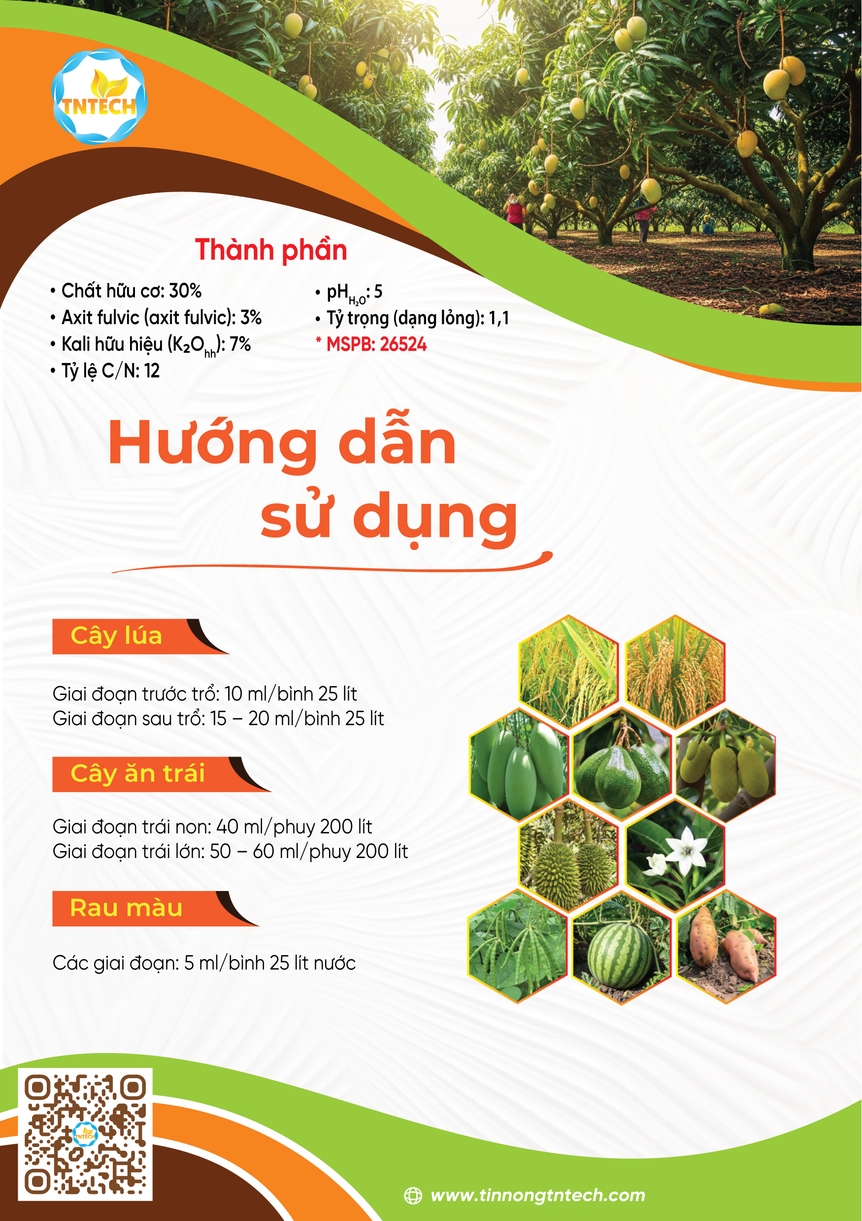 KALI HỮU CƠ_VÔ GẠO – TẠO NGỌT - Image 5