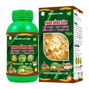 Nano Đồng Kẽm- Sạch Khuẩn - Mát Cây