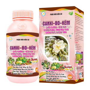 Canxi - Bo - Kẽm _ Siêu Giữ Hoa - Đậu Trái