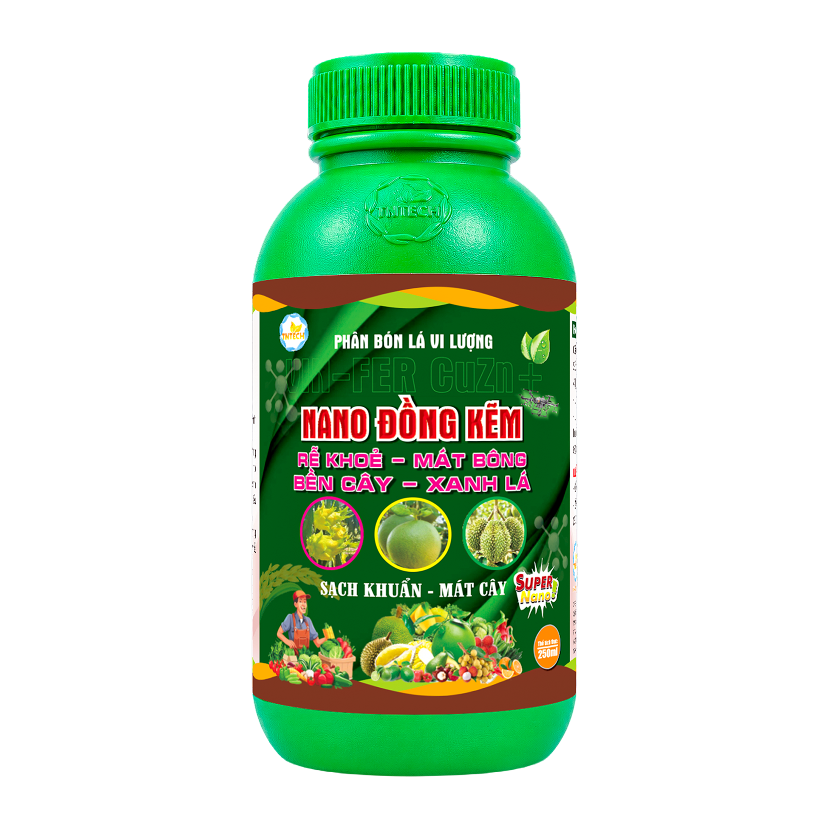 Nano Đồng Kẽm- Sạch Khuẩn - Mát Cây - Image 2