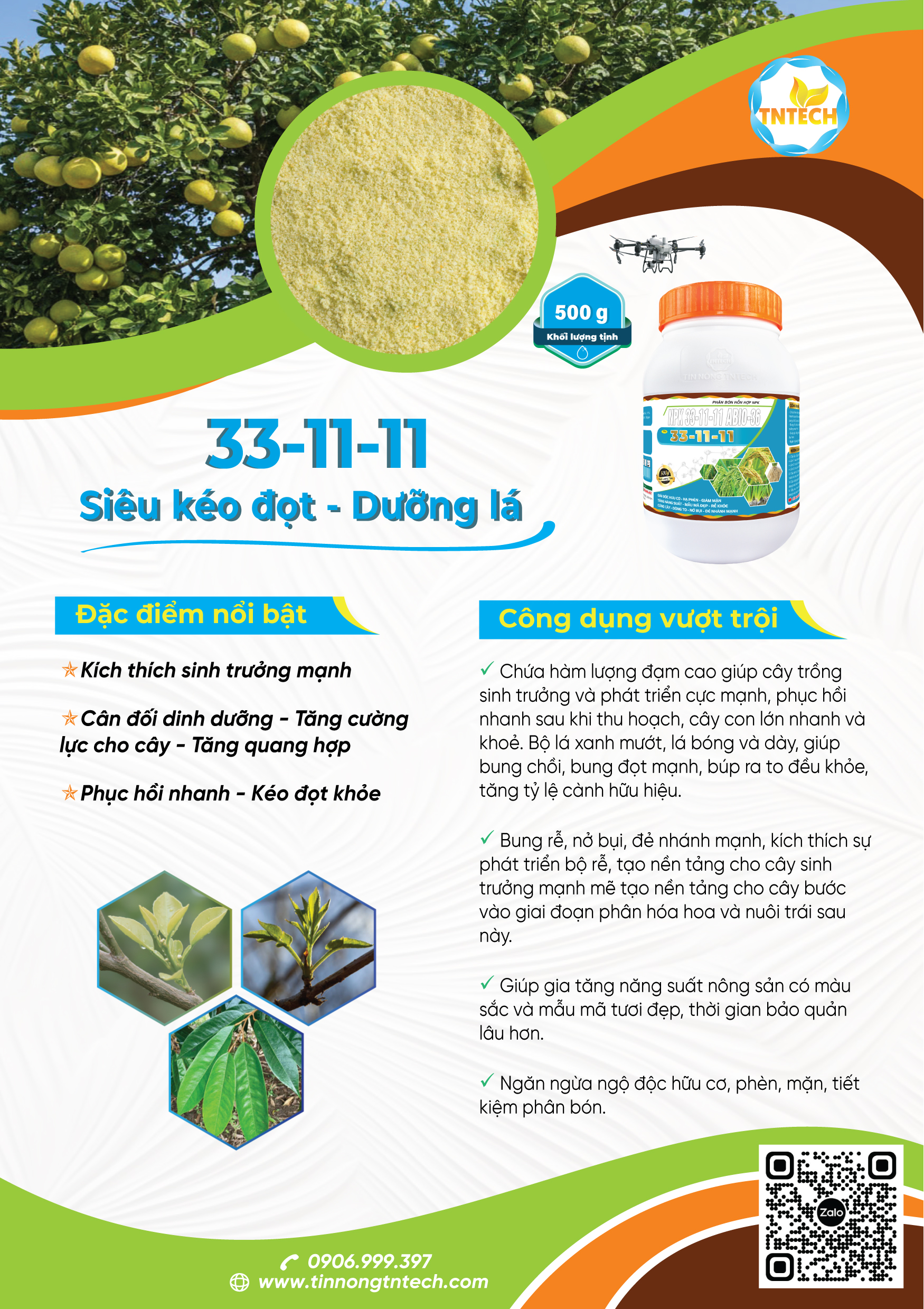 33-11-11 SIÊU KÉO ĐỌT - DƯỠNG LÁ - Image 2